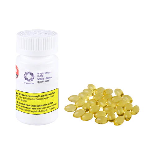 Omega CBD 50 Softgels