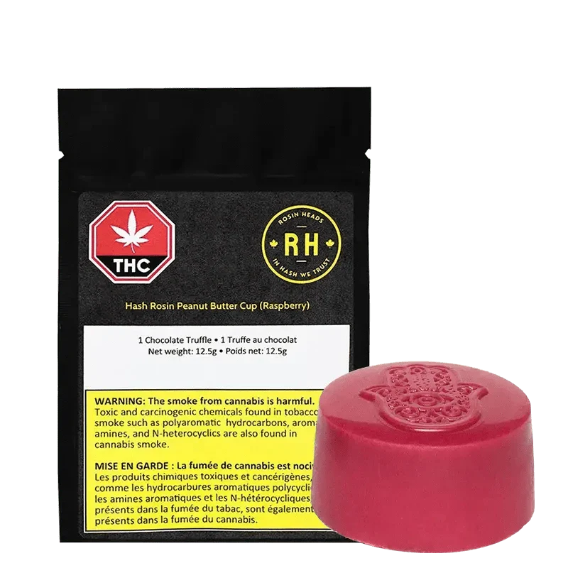 Hash Rosin Peanut Butter Cup - Raspberry