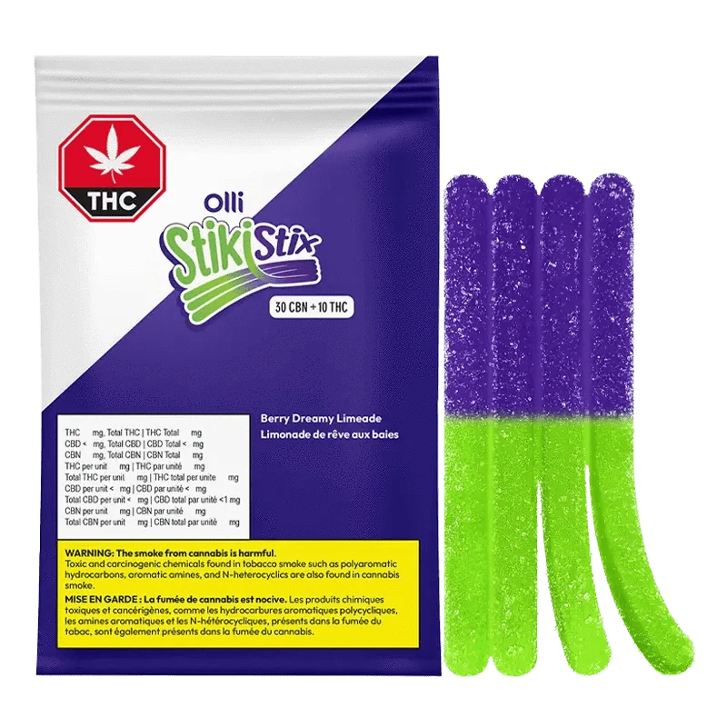 3:1 Sour Berry Dreamy Limeade CBN/THC