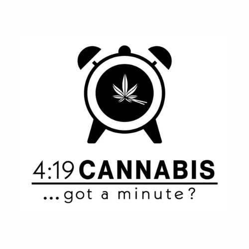 4:19 Cannabis logo