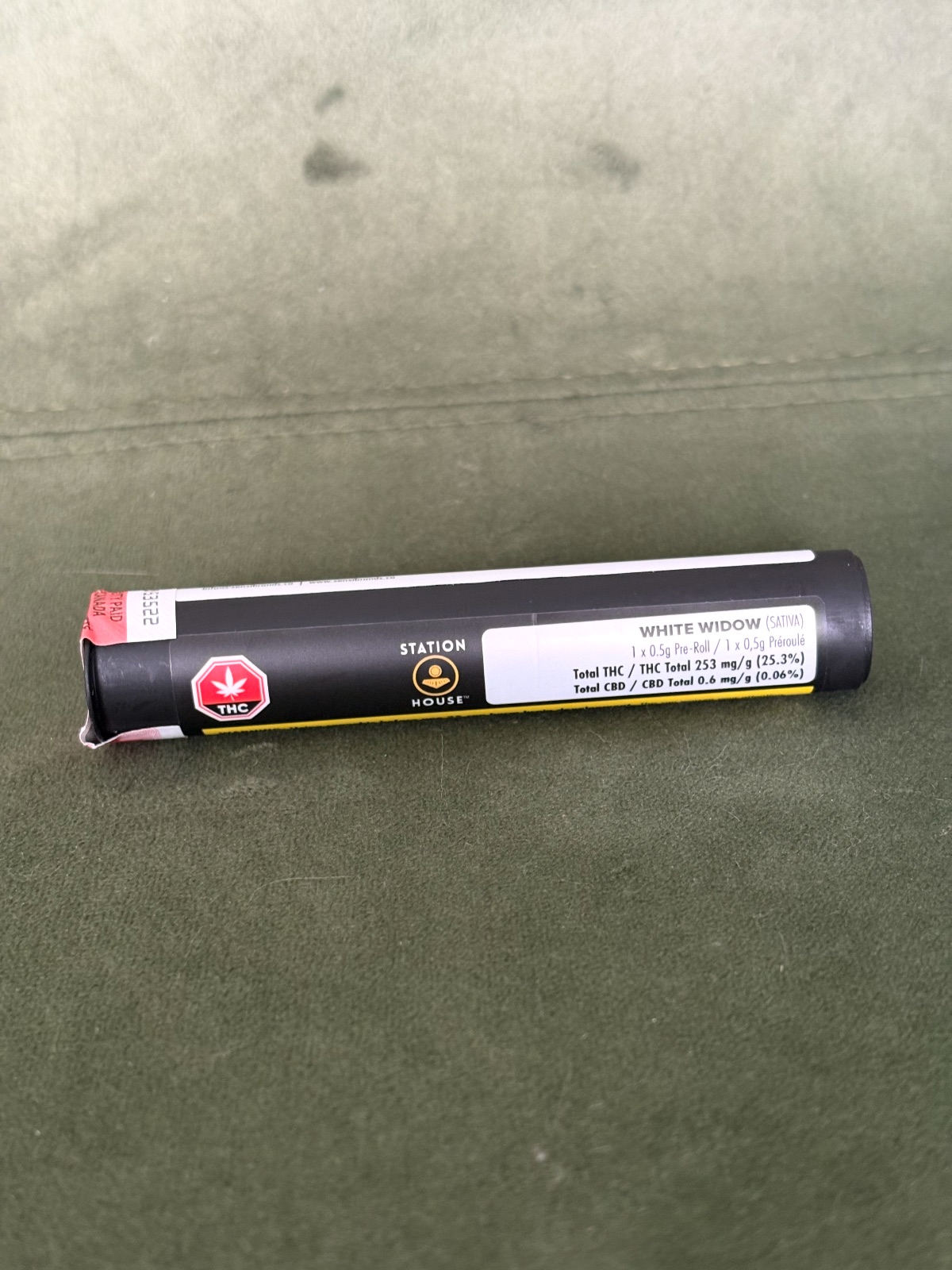 Photo from this spark: This classic strain still completely holds up. The roll is tight and it burns pe