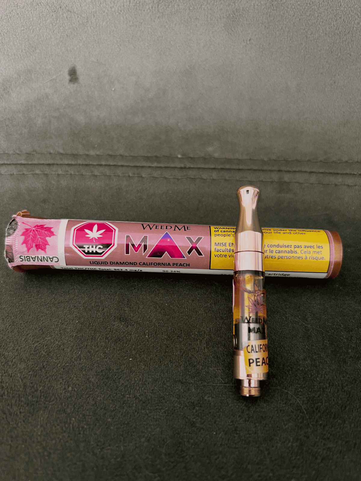 Photo from this spark: Tastes amazing, like sweet peach candy. Really clean and uplifting high that doe